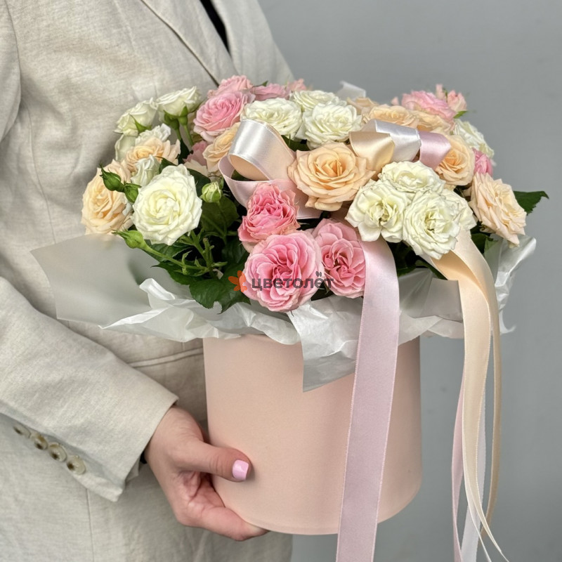 Композиция "Розовый блеск"